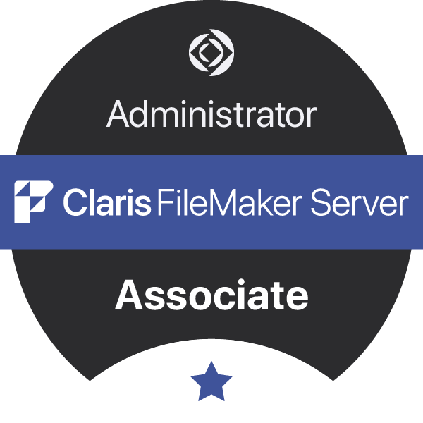 Claris Certified FileMaker Server Associate